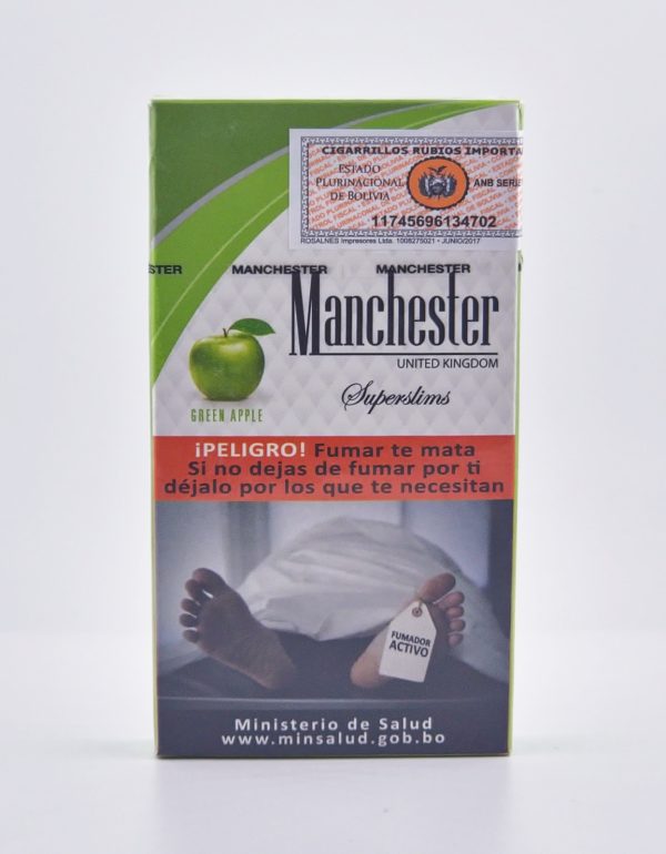 Manchester Superslims Green Apple