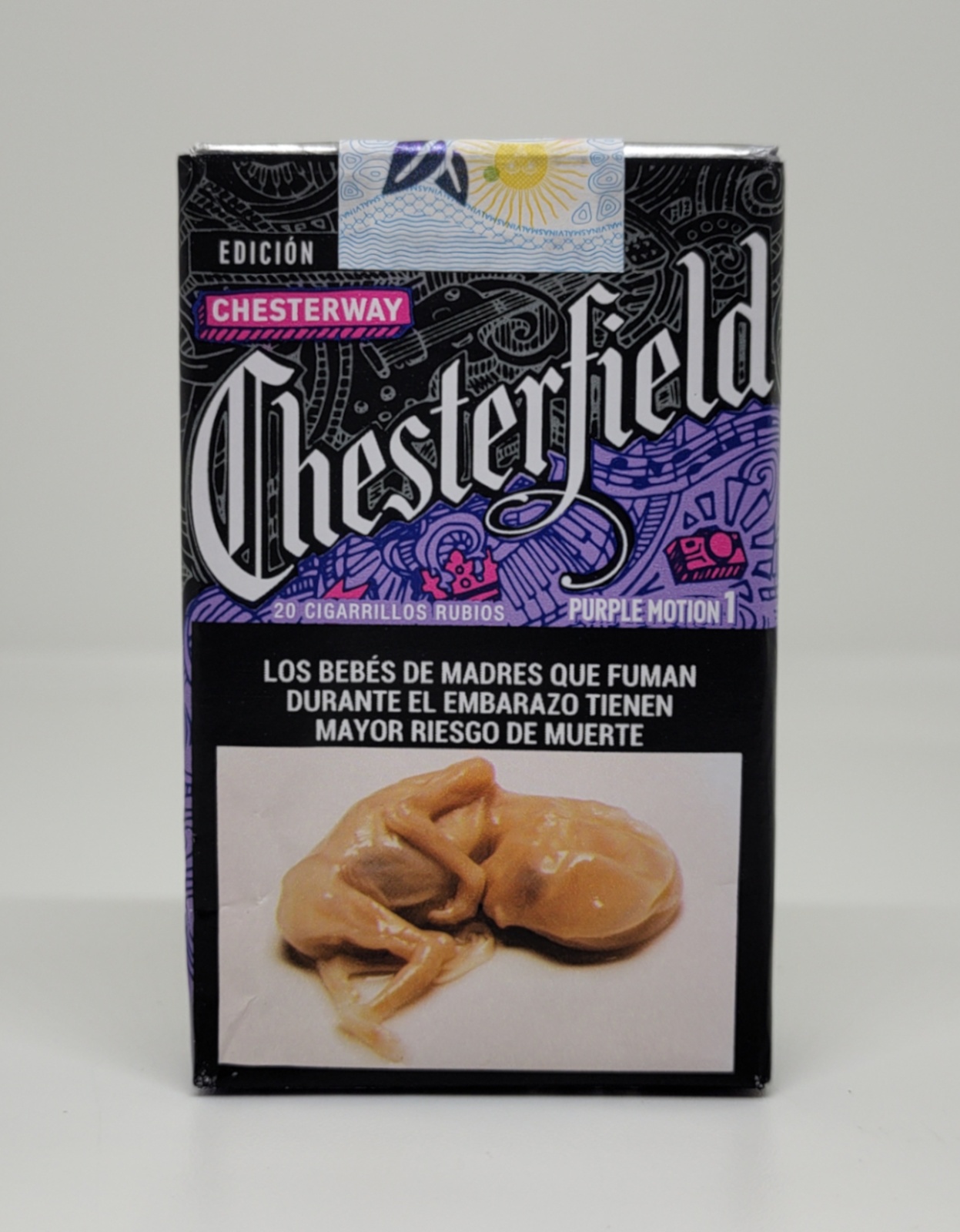 Chesterfield Purple Motion Chesterway